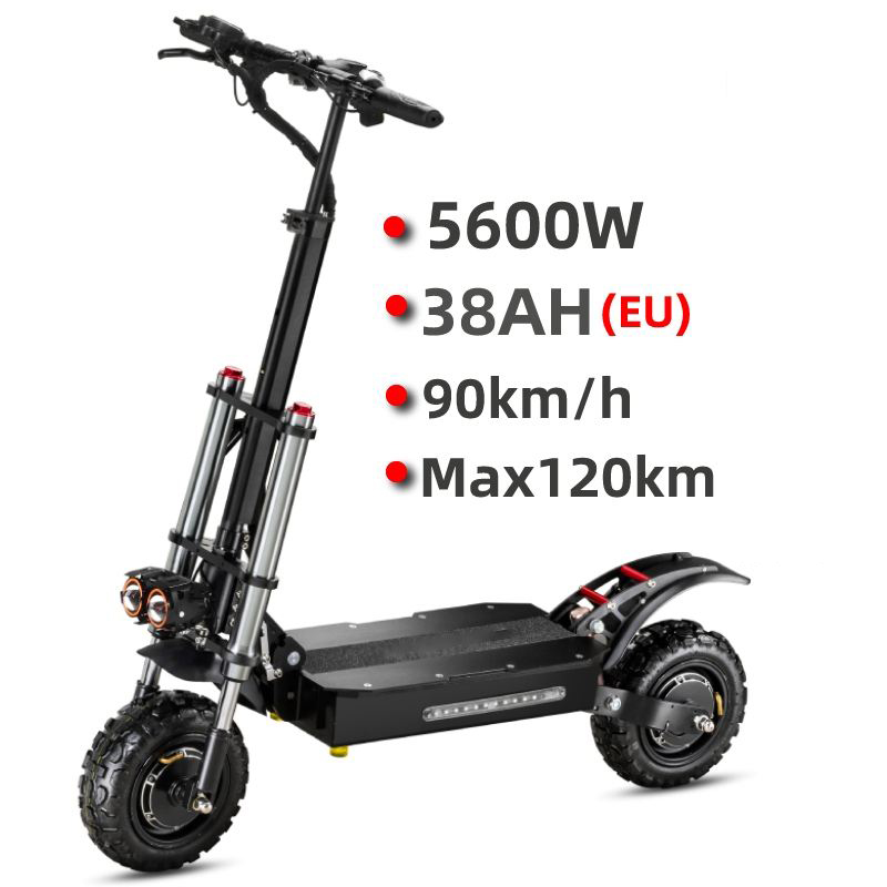 60V 5600W Dual Motor Electric Scooter - Stlf scooter elétrico avançado 60v 5600w
