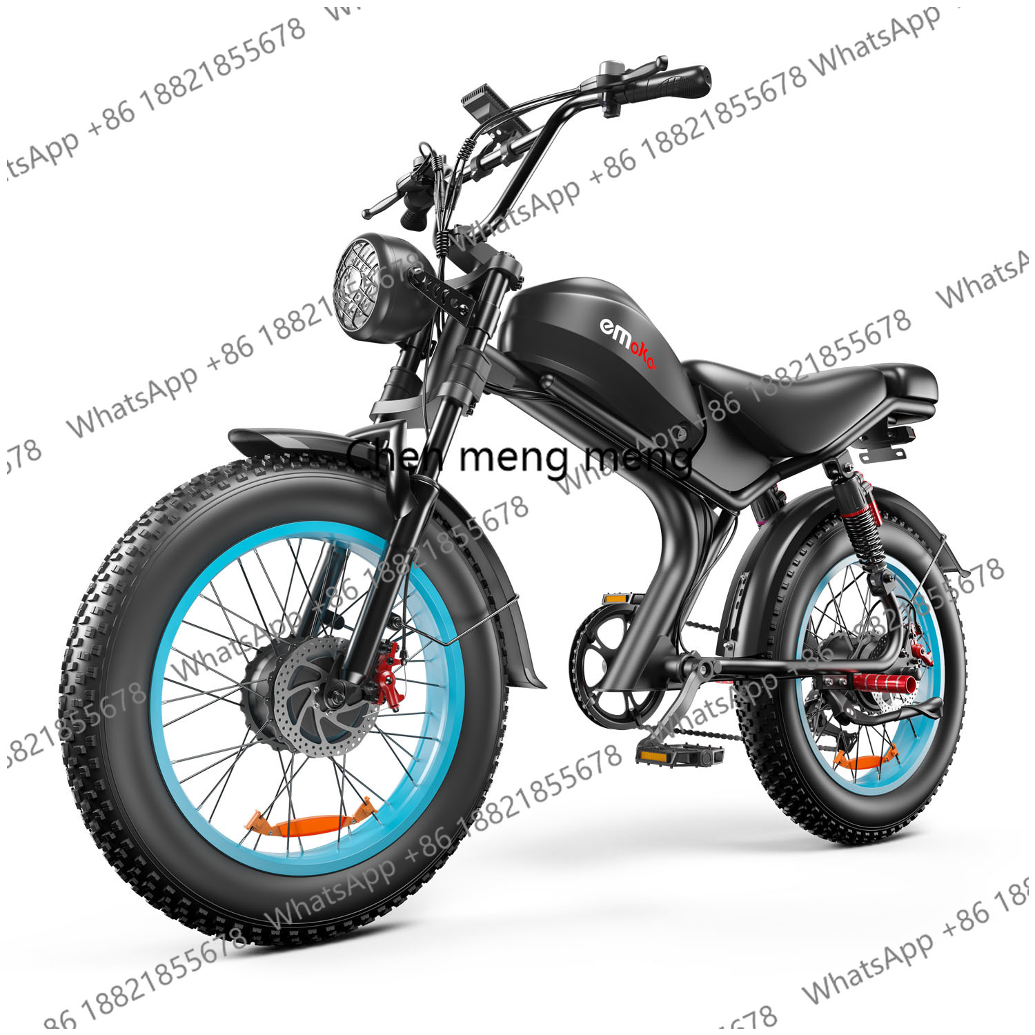 Dual Motor Electric Motorcycle Frame - Bicicleta Elétrica de 20 Polegadas com