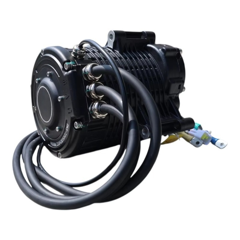72V 5000W Electric Motorcycle - Motor central de engrenagem DK145-70 5000W,