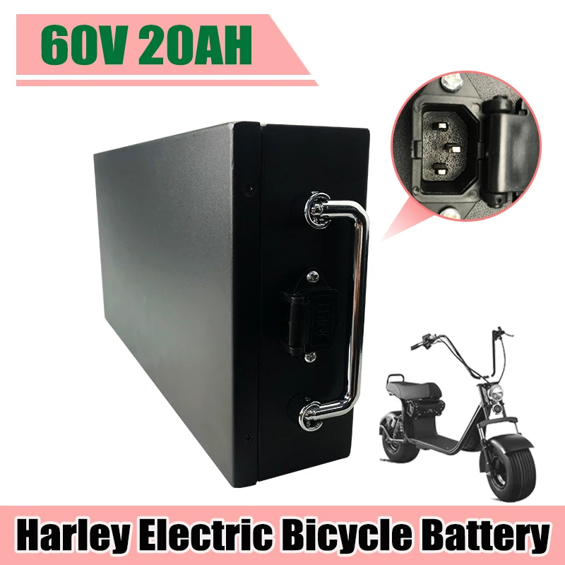 60V 30Ah Electric Scooter Battery - Bateria de lítio à prova d'água