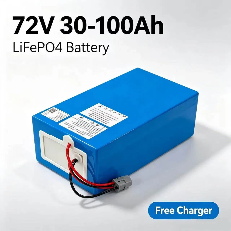 72V 60Ah Lifepo4 Battery Pack - Bateria XNY Lithium LiFePO4 72V 50Ah