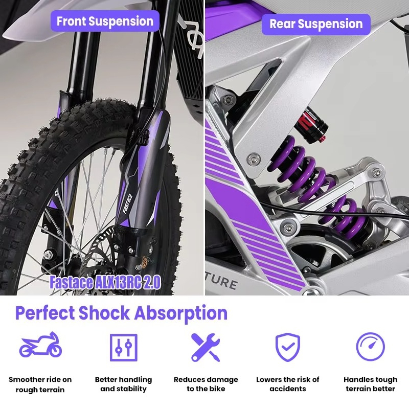 SXLL 79 Moto Elétrica 72V 35Ah - 72V 12000W Electric Dirt Bike avaliação e preço
