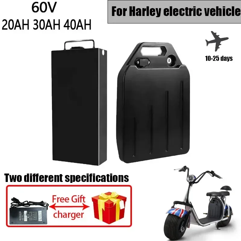 Bateria de lítio para veículo  - 60V 30Ah Electric Scooter Battery avaliação e preço