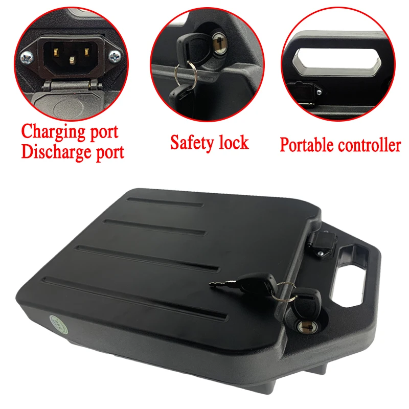 Bateria de Íons de Lítio 2000W - 60V 30Ah Electric Scooter Battery avaliação e preço