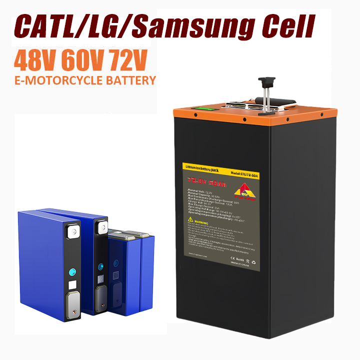 Personalizado 48v 60v 72 volts - 72V 60Ah Lifepo4 Battery Pack avaliação e preço
