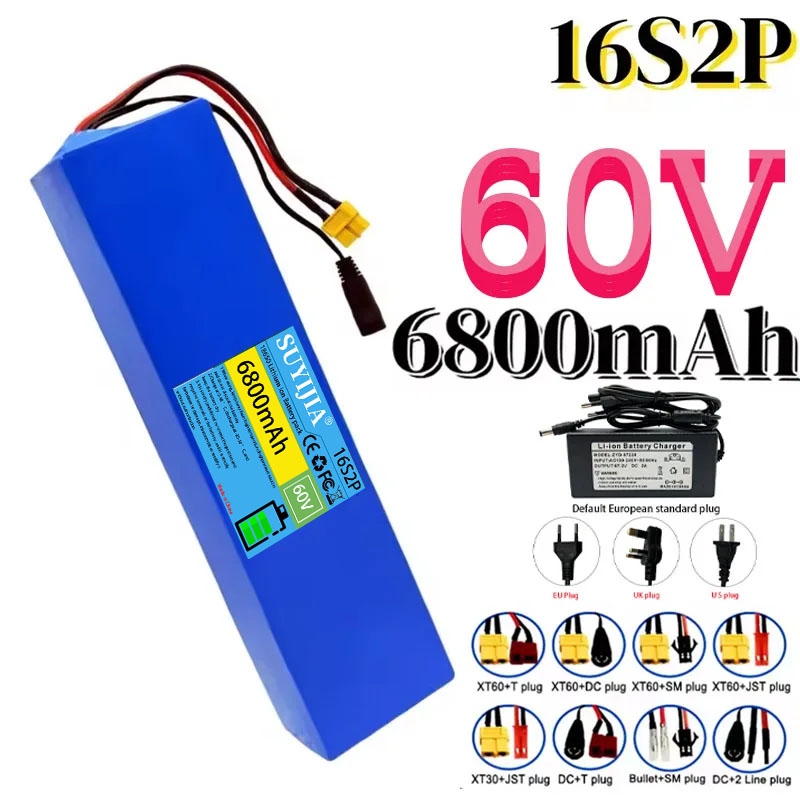 Pacote de Baterias de Lítio 16 - 60V 30Ah Electric Scooter Battery avaliação e preço