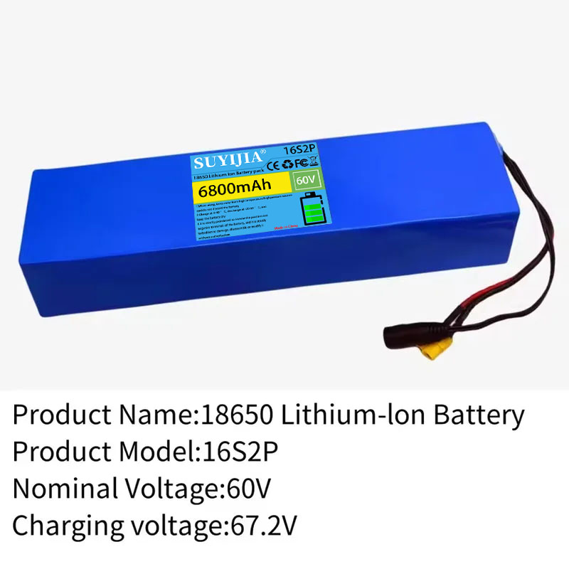 Pacote de Baterias de Lítio 16 - 60V 30Ah Electric Scooter Battery avaliação e preço