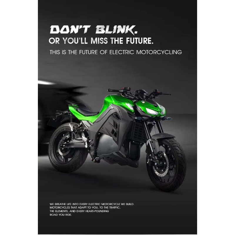 Motocicleta Elétrica de Corrid - 72V 5000W Electric Motorcycle avaliação e preço