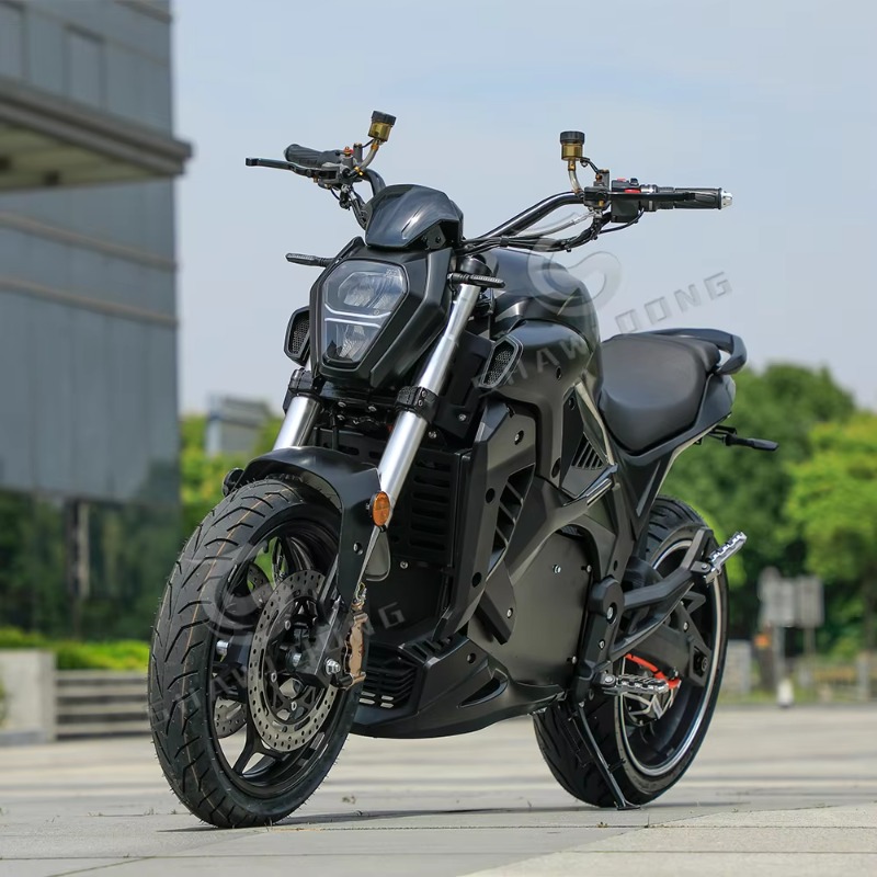 Preço de Fábrica Shawloong SL- - 72V 5000W Electric Motorcycle avaliação e preço