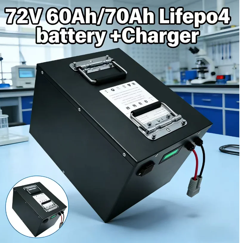 Bateria LiFePO4 de 72V para Us - 72V 60Ah Lifepo4 Battery Pack avaliação e preço