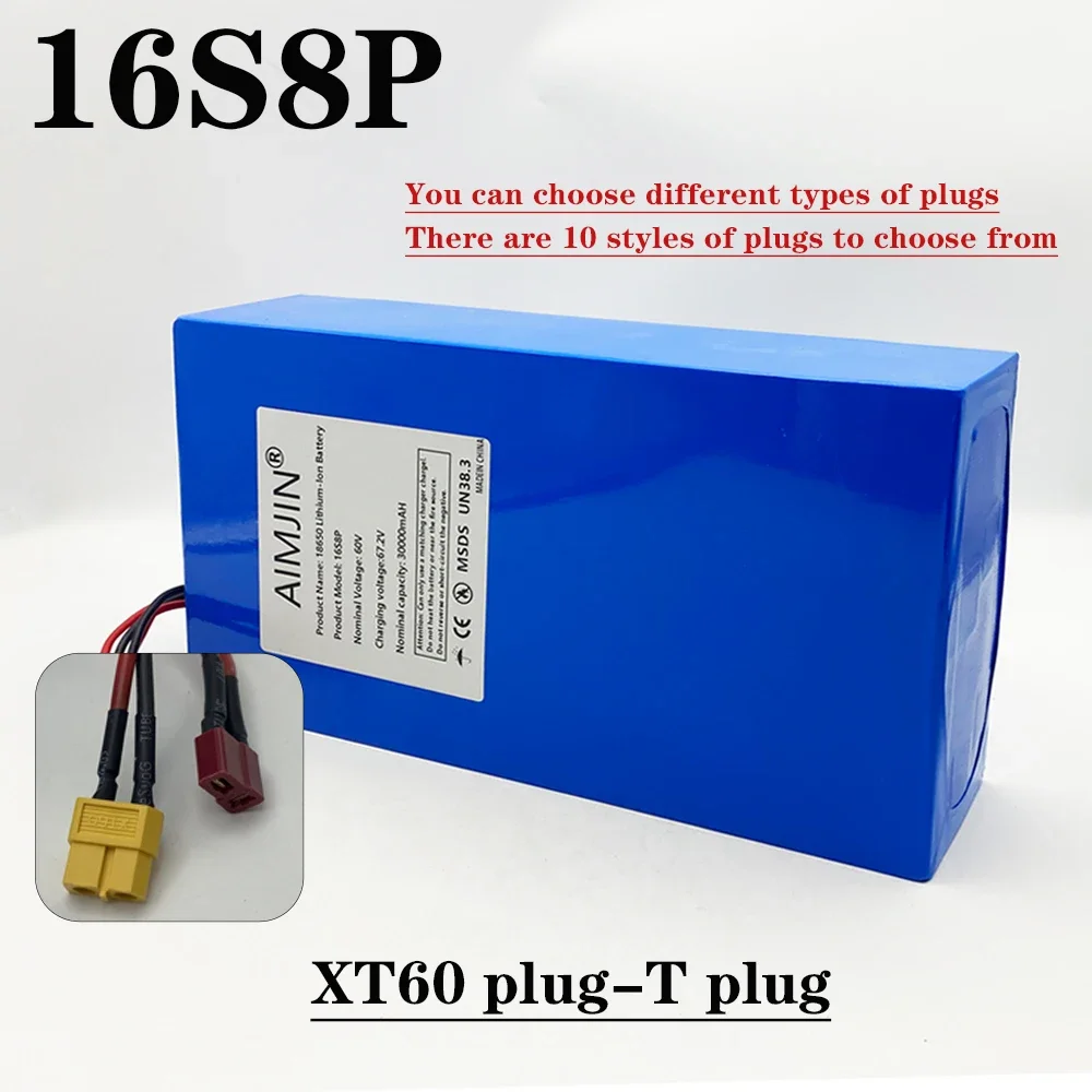 Bateria de íon de lítio 18650  - 60V 30Ah Electric Scooter Battery avaliação e preço