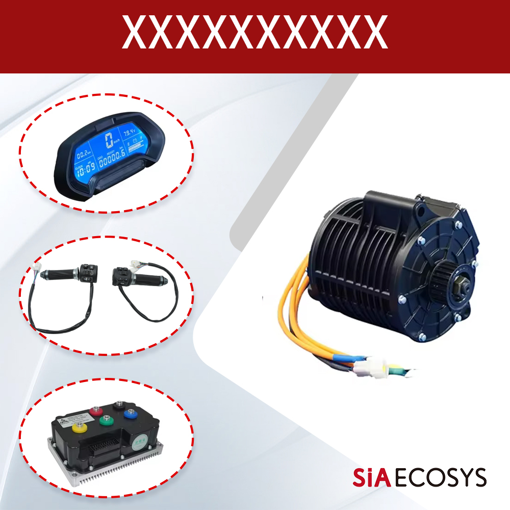 Kit de Motor de Tração Central - Mid Drive Motor Kit 72V 3000W avaliação e preço