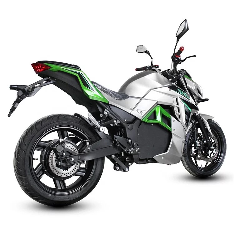 A última nova energia em 2024  - 72V 5000W Electric Motorcycle avaliação e preço