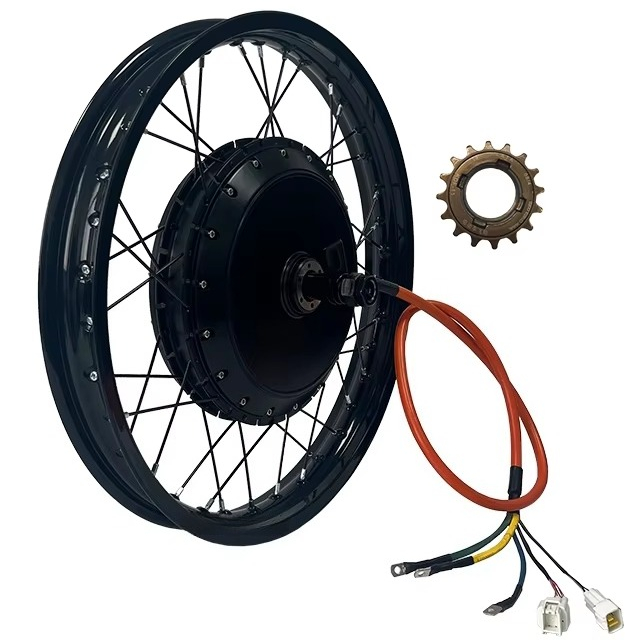 Kit de Conversão para Moto Elé - Qs273 Hub Motor 8000W 72V avaliação e preço