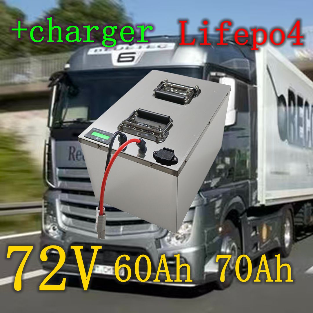 Bateria Recarregável de Lítio  - 72V 60Ah Lifepo4 Battery Pack avaliação e preço